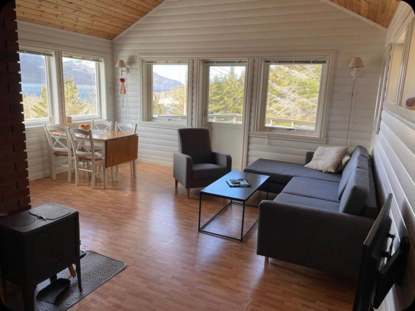 Vettinghytta, Close To The Sea With Amazing View. Gravdal  Εξωτερικό φωτογραφία